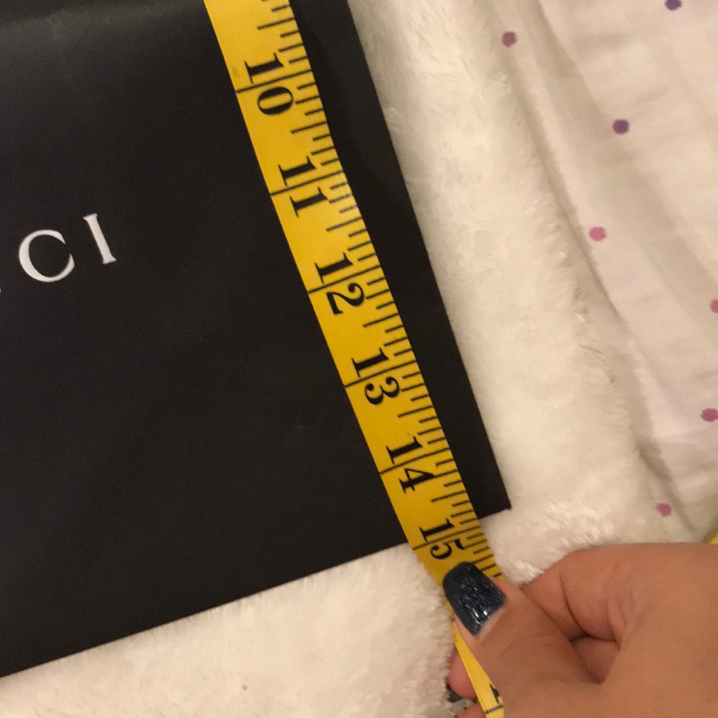 Authentic Gucci Paper Shopping Bag Brand New
